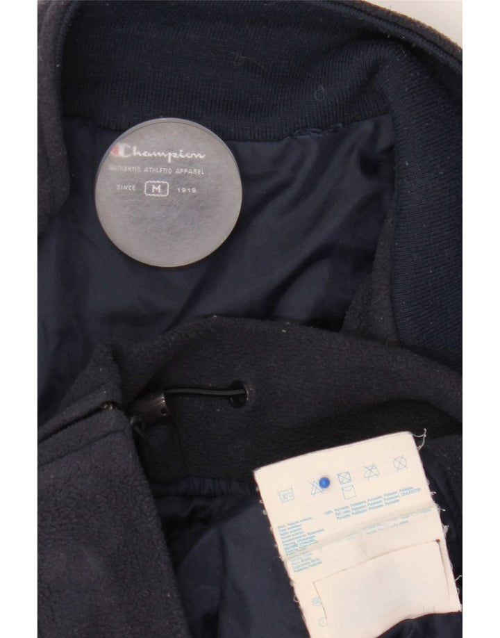 Champion Herren Fleecejacke UK 38 Medium Marineblau Polyester