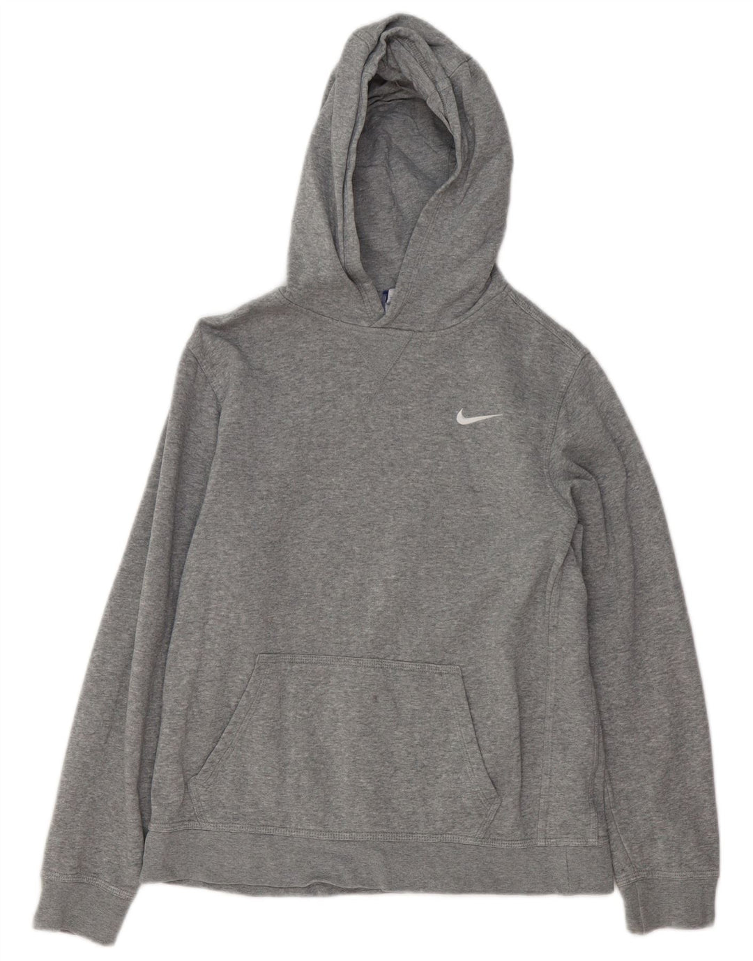 NIKE Kapuzenpullover für Jungen, 13–14 Jahre, XL, graue Baumwolle