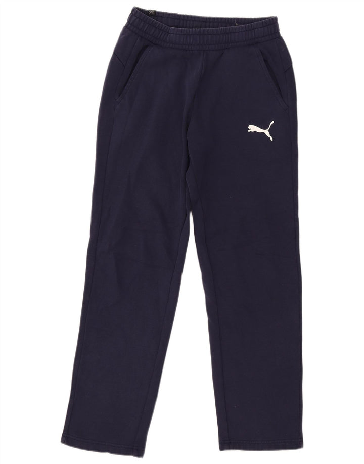 PUMA Herren-Trainingshose, klein, marineblau, Baumwolle
