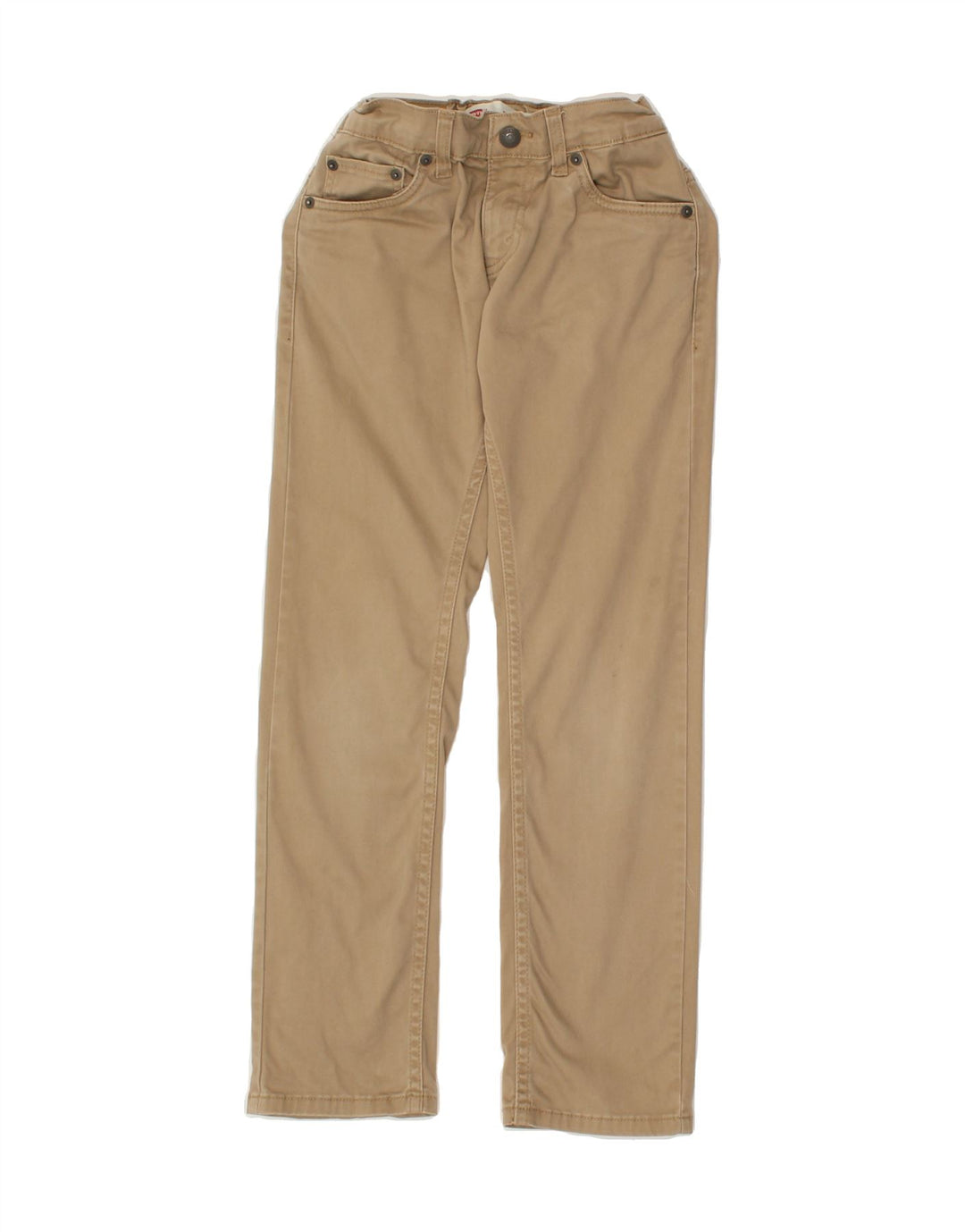 LEVI'S Boys Slim Jeans 9-10 Years W25 L25  Brown Cotton | Vintage Levi's | Thrift | Second-Hand Levi's | Used Clothing | Messina Hembry 
