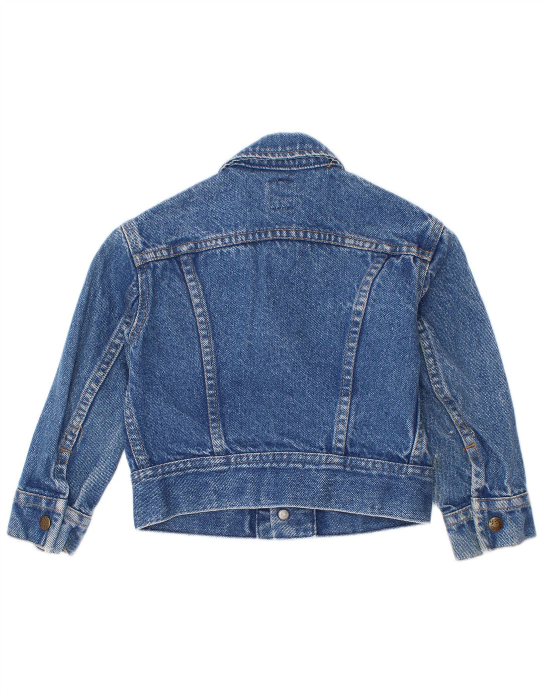 Lee Jeansjacke für Mädchen, 4–5 Jahre, groß, blaue Baumwolle