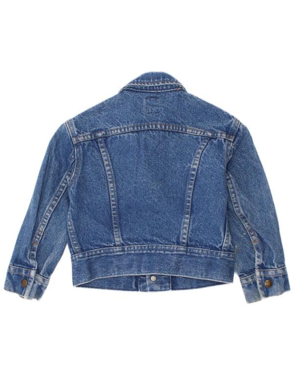 Lee Jeansjacke für Mädchen, 4–5 Jahre, groß, blaue Baumwolle