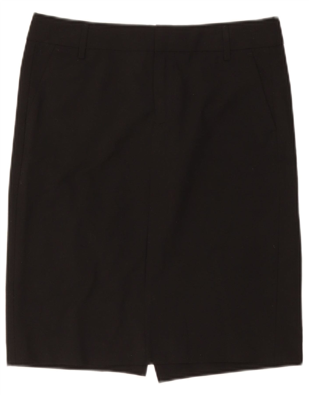 Gap Damen Bleistiftrock W28 Mittelschwarzes Polyester