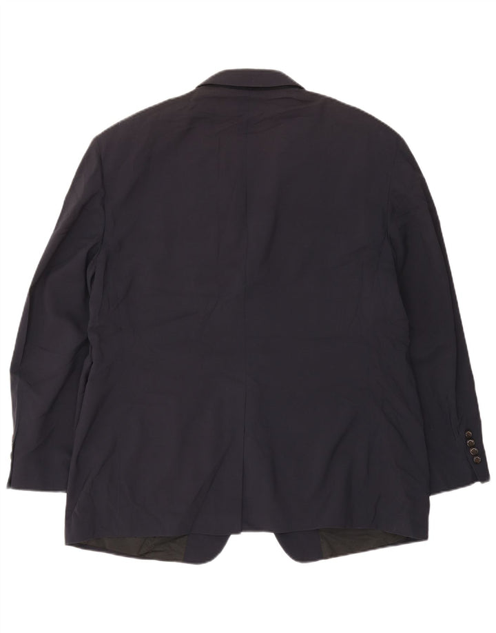 Brooks Brothers Herren-Blazer mit 2 Knöpfen, UK 40, große marineblaue Wolle