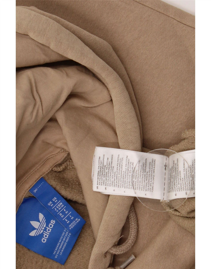 Adidas Herren Graphic Hoodie Pullover Mittelbeige Baumwolle