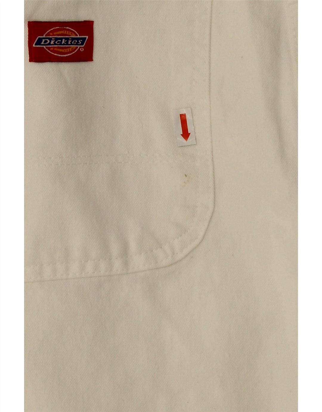 DICKIES Herren Cargo Straight Jeans W32 L34 Weiß