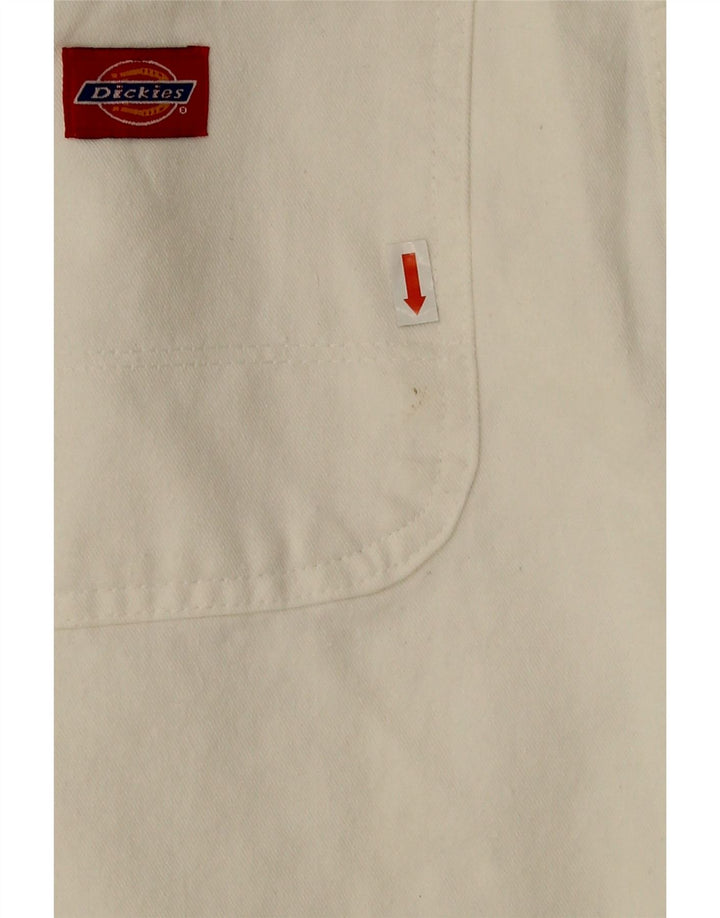 DICKIES Herren Cargo Straight Jeans W32 L34 Weiß