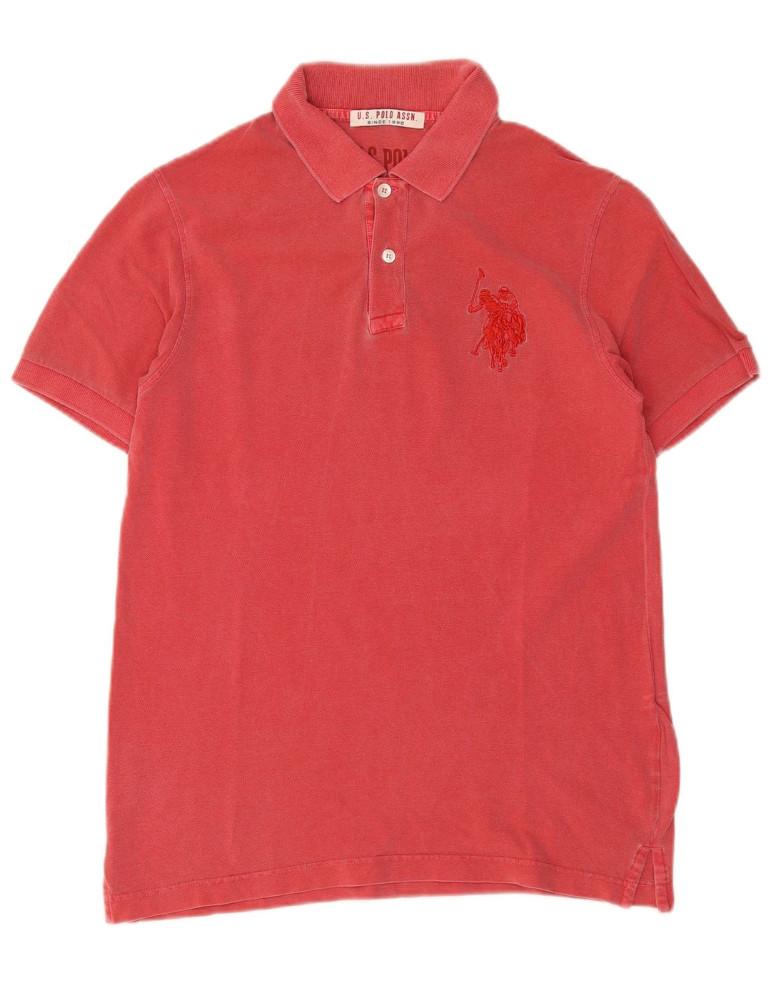 U.S. Polo Assn. Herren-Poloshirt Mittelrot