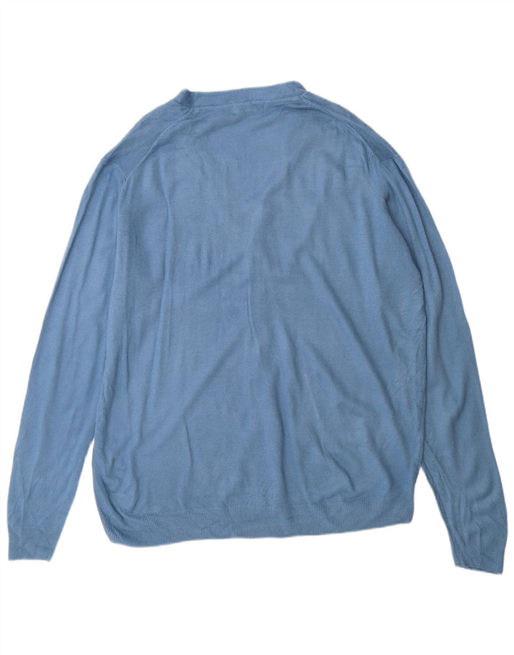 James Pringle Herren Strickjacke XL Blau