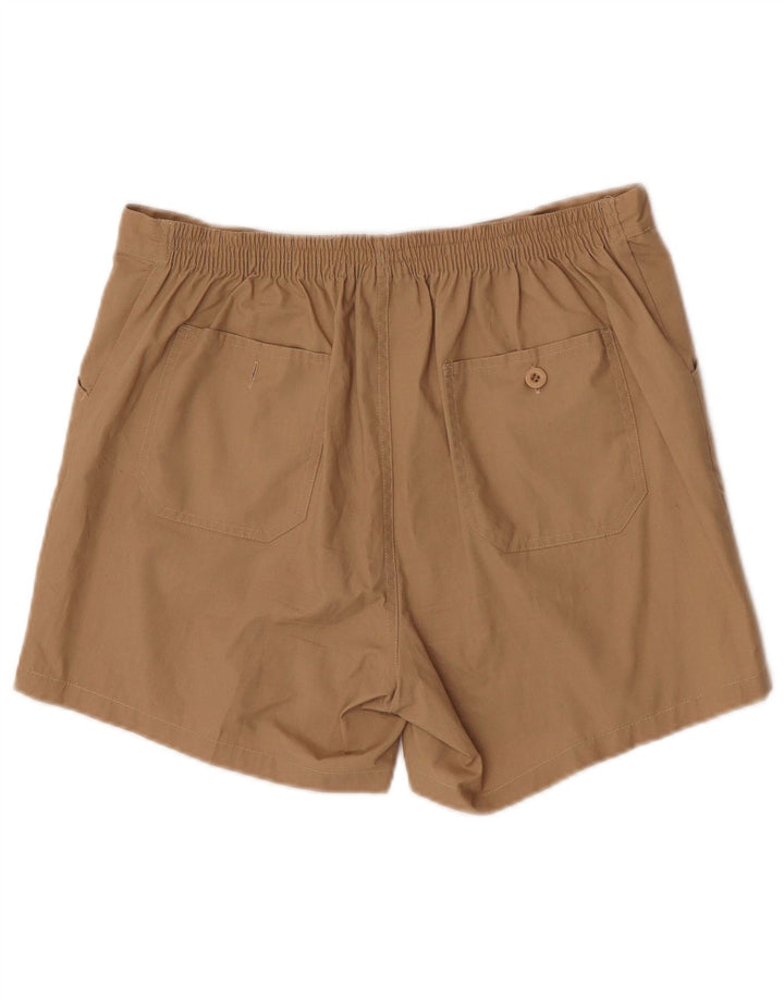 Leader Herren-Freizeitshorts W32 Medium Beige Polyester