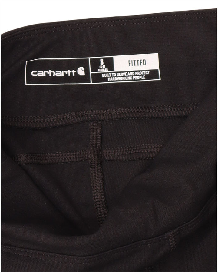 Carhartt Damen Taillierte Leggings US 4/6 Small Schwarz