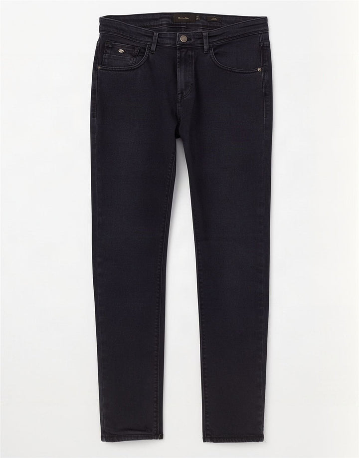 Massimo Dutti Herren Slim Jeans EU 40 Medium W31 L30 Marineblau