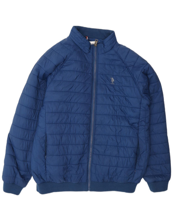 U.S. Polo Assn. Wattierte Herrenjacke UK 42 2XL Blau