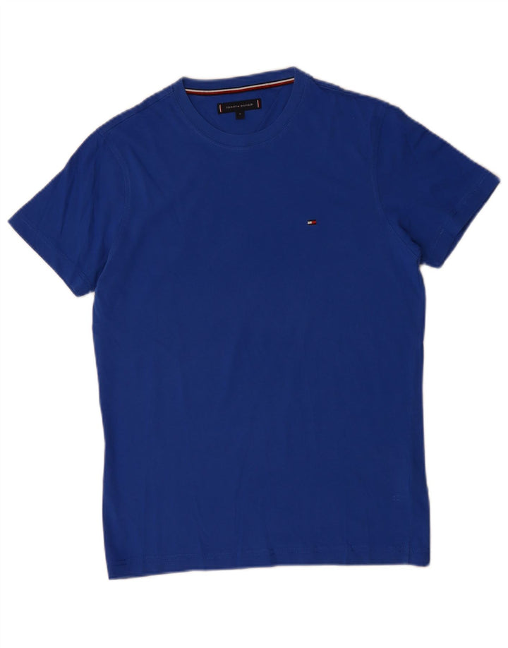 TOMMY HILFIGER Herren T-Shirt Top Small Blau Baumwolle