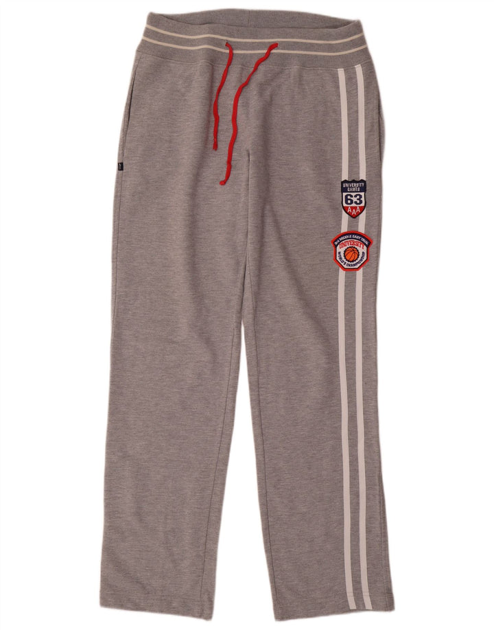 ASICS Herren-Trainingshose, große grau gefleckte Baumwolle