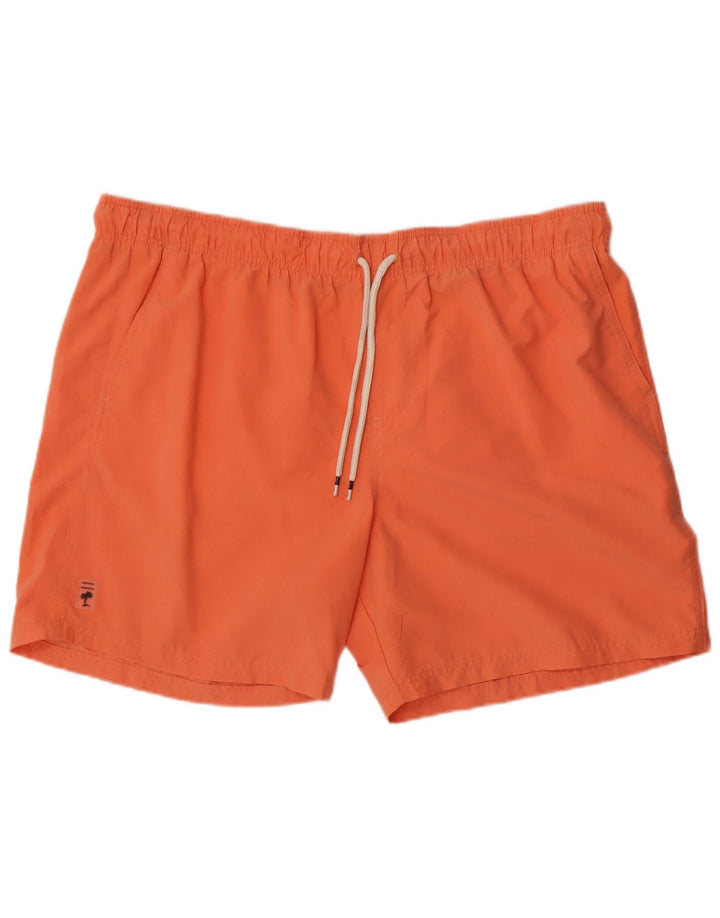 Marks & Spencer Herren Badeshorts 2XL Orange Polyester