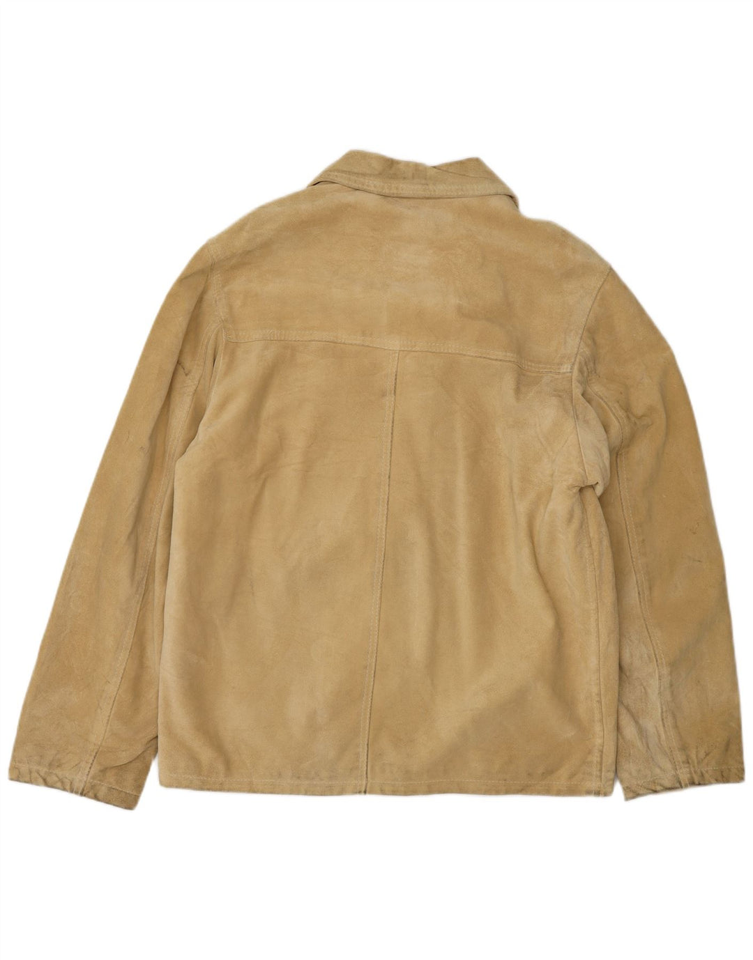 CONBIPEL Herren Wildlederjacke UK 40 Large Beige Leder