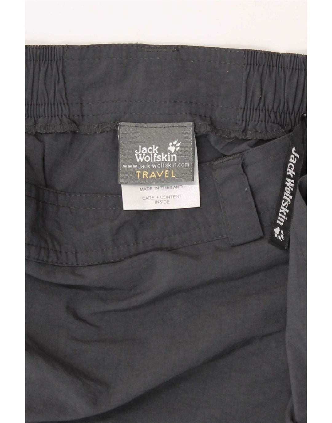 Jack Wolfskin Damen Skort UK 12/14 Mittelgraues Polyamid