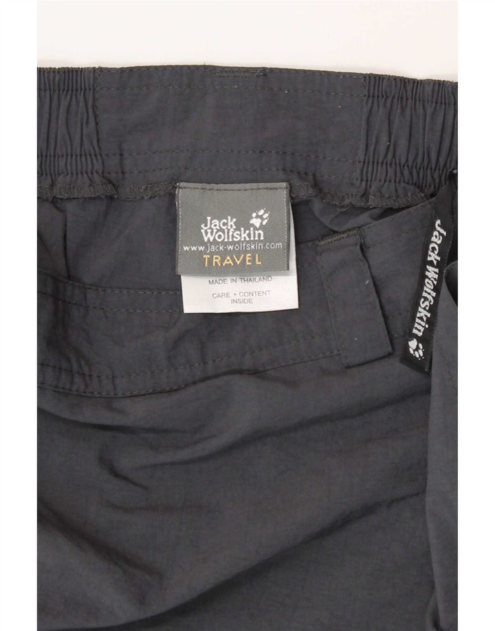 Jack Wolfskin Damen Skort UK 12/14 Mittelgraues Polyamid