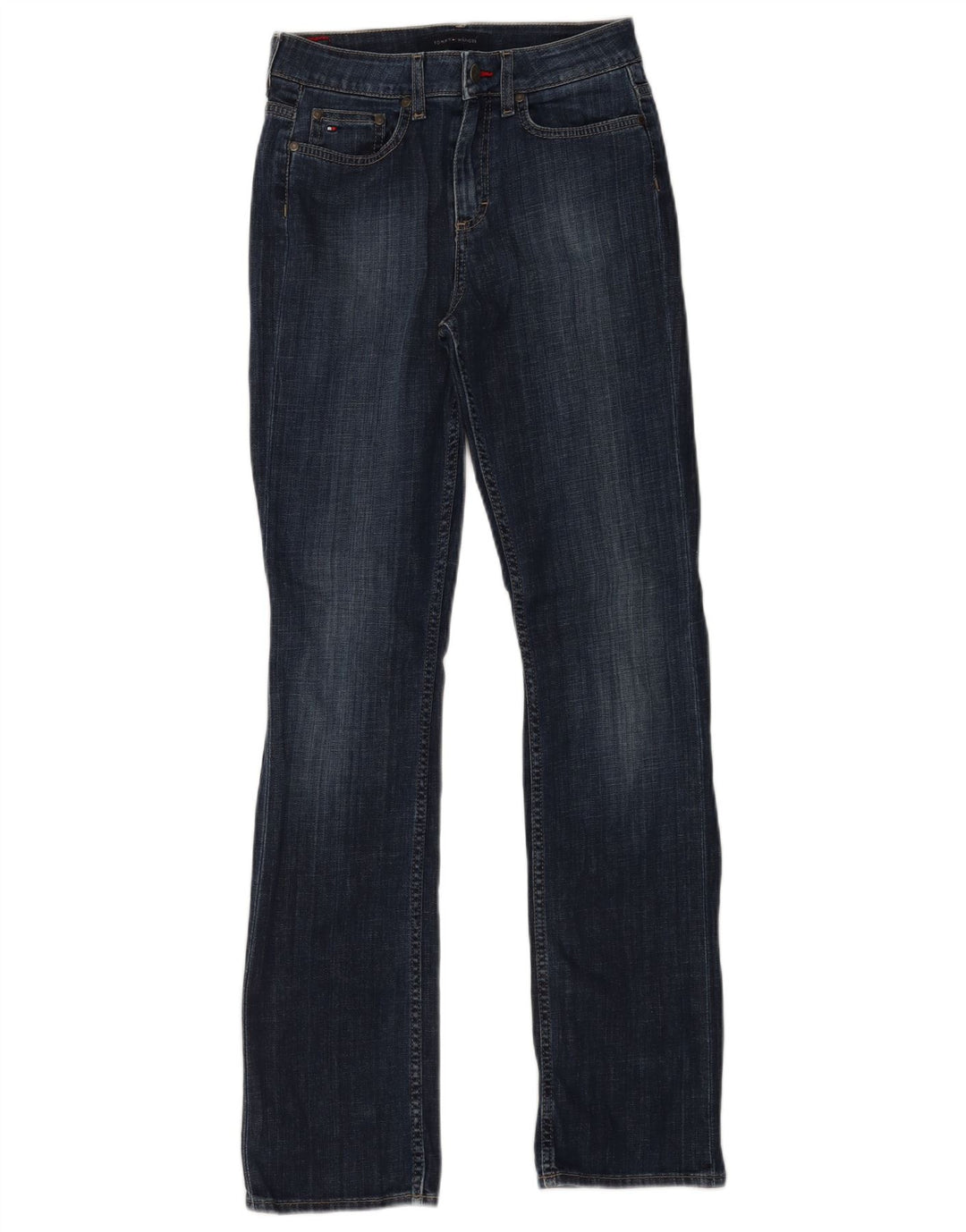 Tommy Hilfiger Damen Slim Jeans W26 L34 Blaue Baumwolle