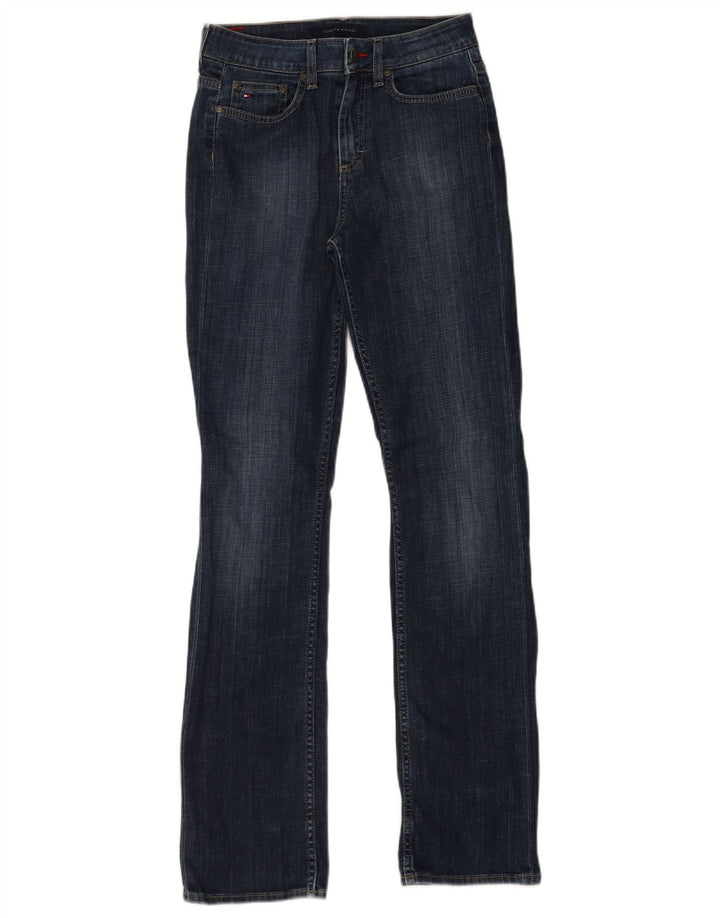Tommy Hilfiger Damen Slim Jeans W26 L34 Blaue Baumwolle