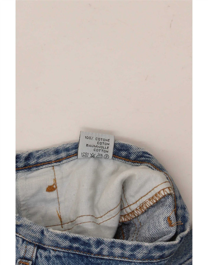 Vintage Damen Tapered Jeans Medium W28 L29 Blaue Baumwolle