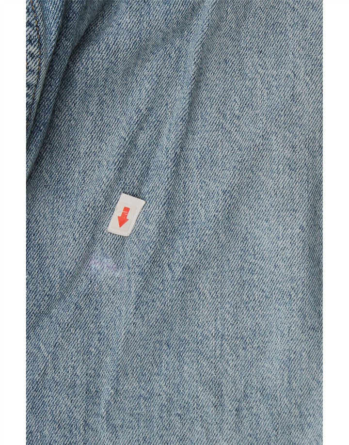 Marks & Spencer Damen-Jeans mit weitem Bein, UK 12, M, W30, L30, Blau
