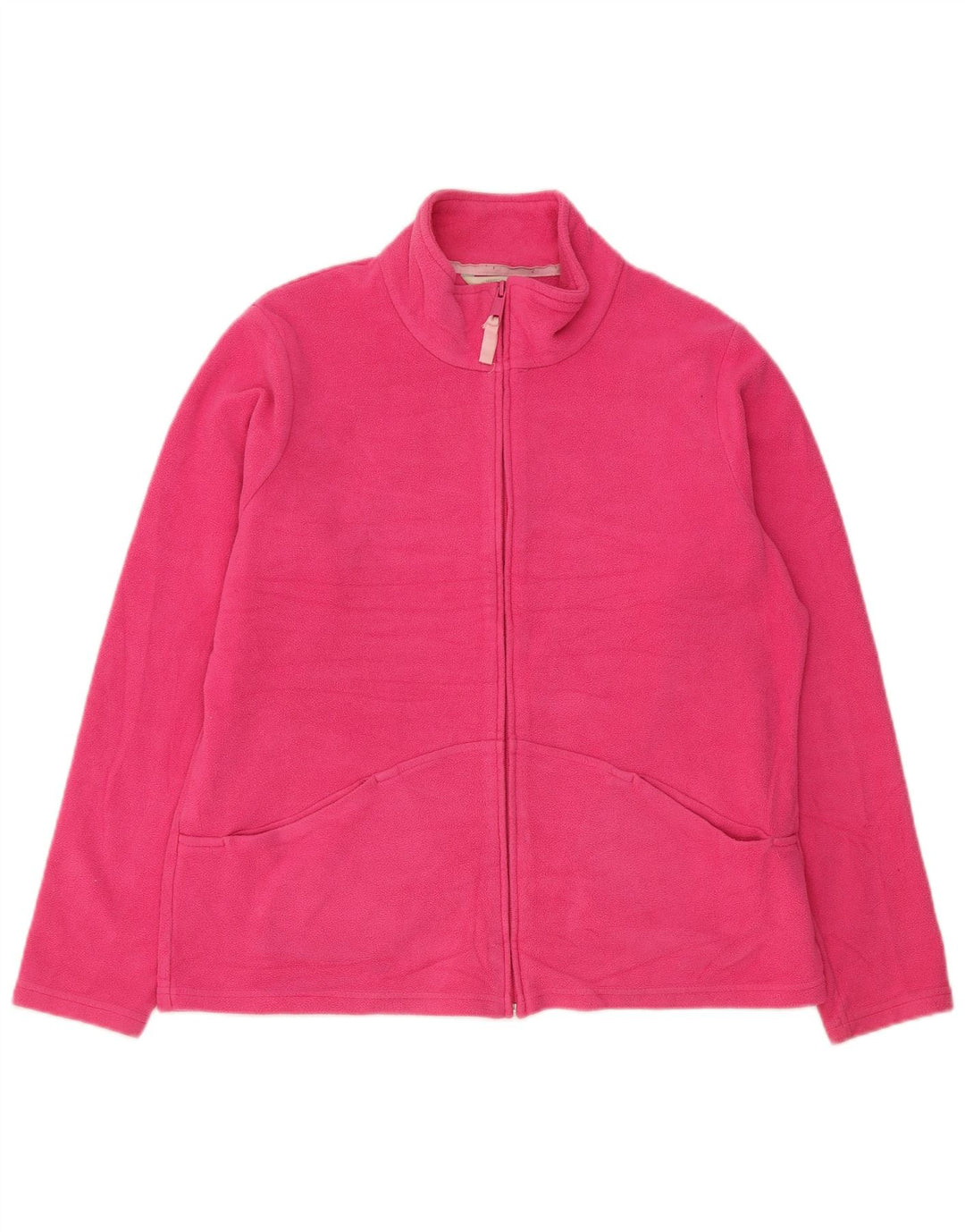 Marks & Spencer Damen Fleecejacke UK 18 XL Rosa Polyester