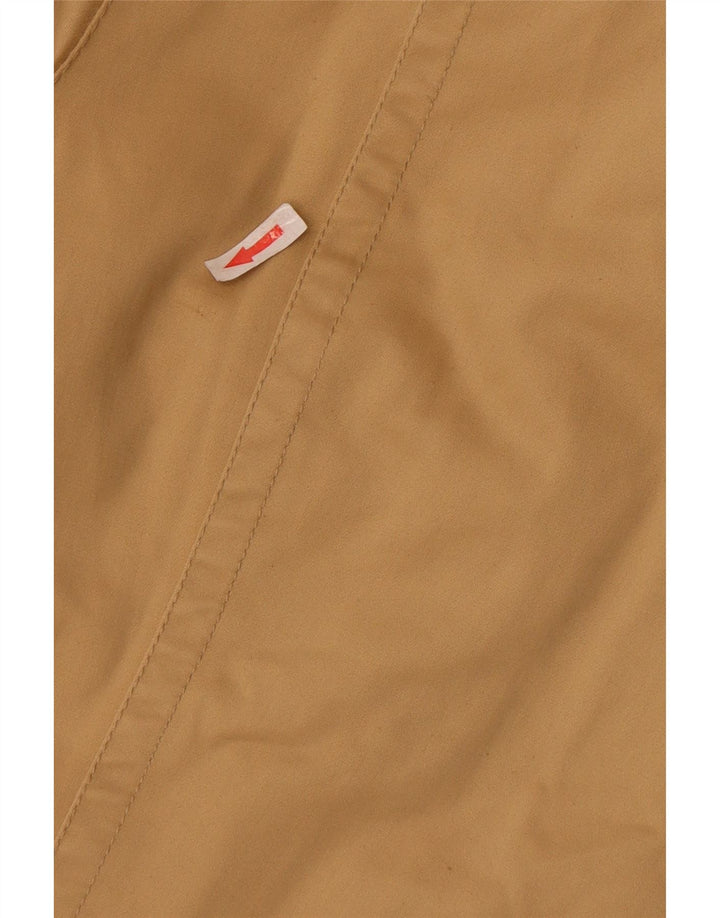 Calvin Klein Jeans Damen Utility-Jacke UK 14 Large Beige Baumwolle