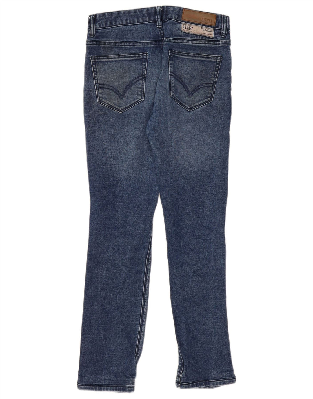 DIESEL Damen Sleenker Slim Jeans W28 L28 Blaue Baumwolle