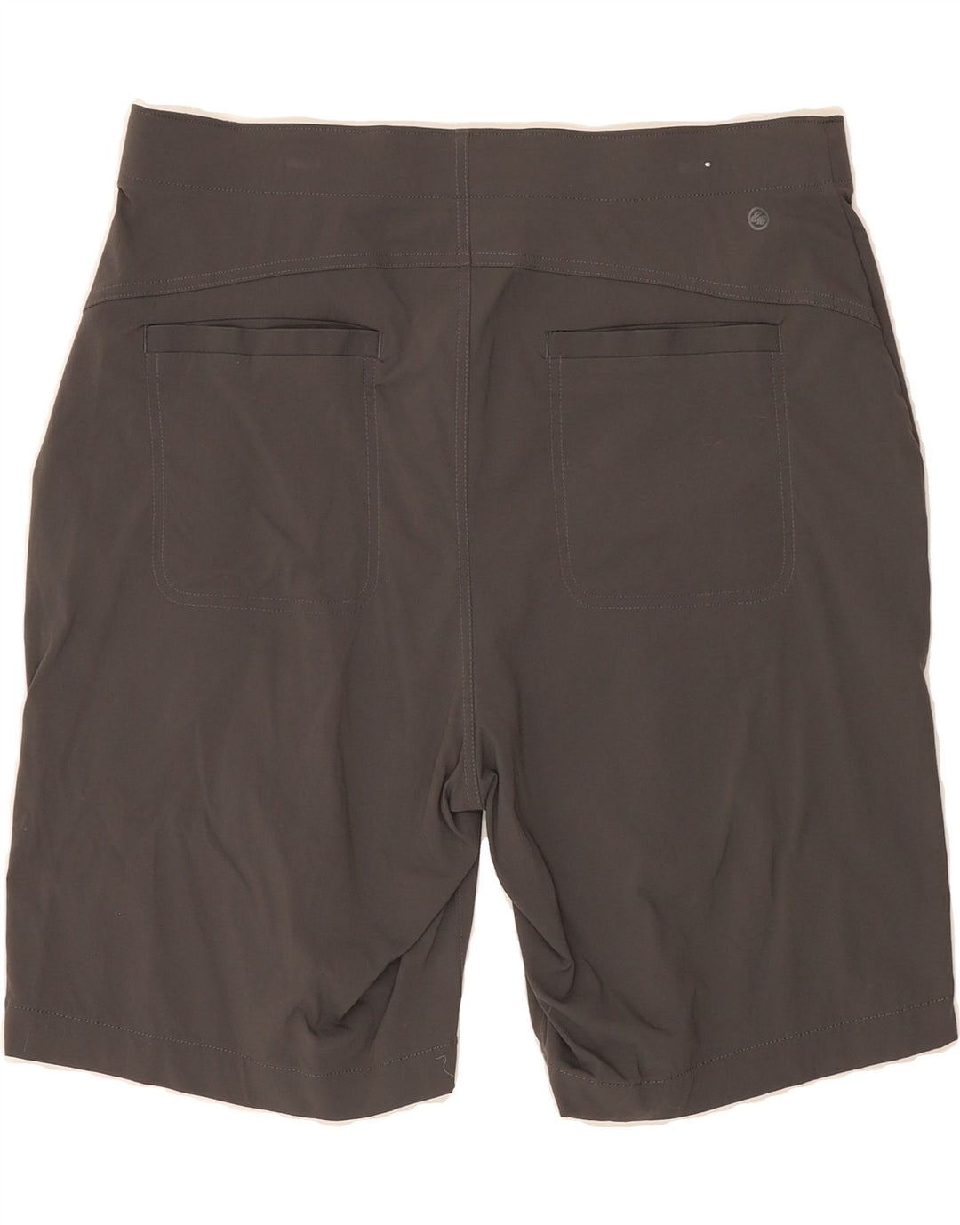 EDDIE BAUER Womens Chino Shorts US 14 XL W36  Grey Polyester Vintage Eddie Bauer and Second-Hand Eddie Bauer from Messina Hembry 