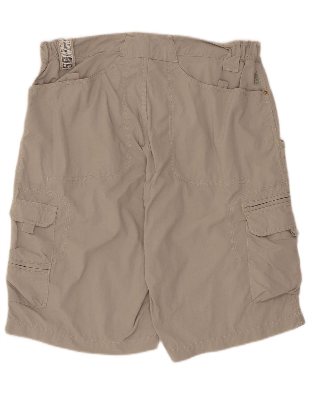 SALEWA Herren-Cargoshorts, Größe L, W34, graues Nylon