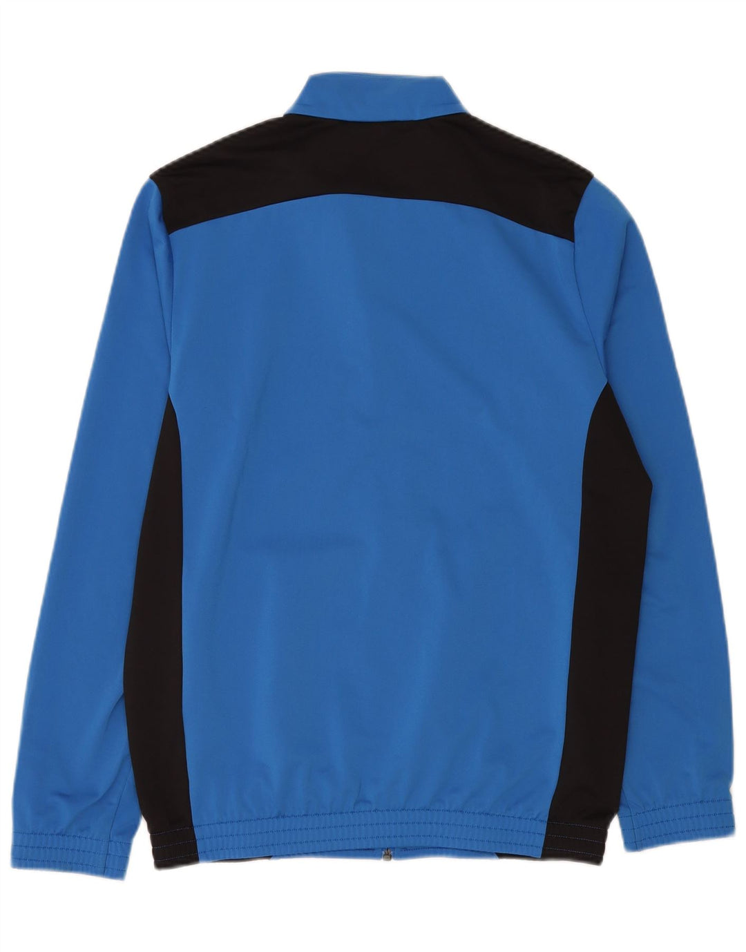 Puma Herren-Trainingsanzug-Top-Jacke, kleines blaues Farbblock-Polyester