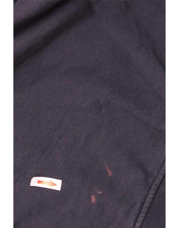 Calvin Klein Jeans Herren-Sweatshirt-Pullover, mittelmarineblaue Baumwolle