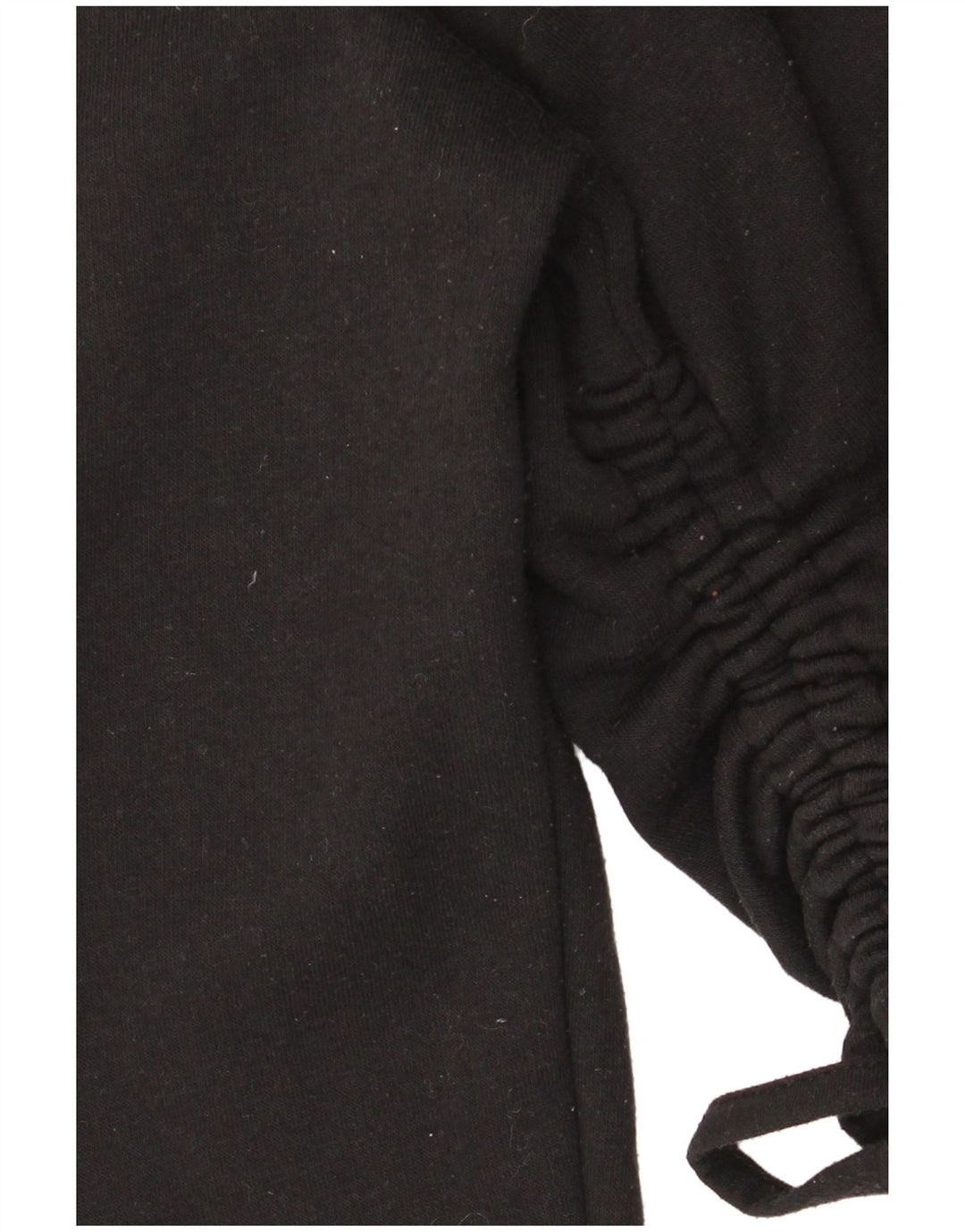 Zara Damen Sweatshirt Pullover UK 10 Small Schwarz Polyester