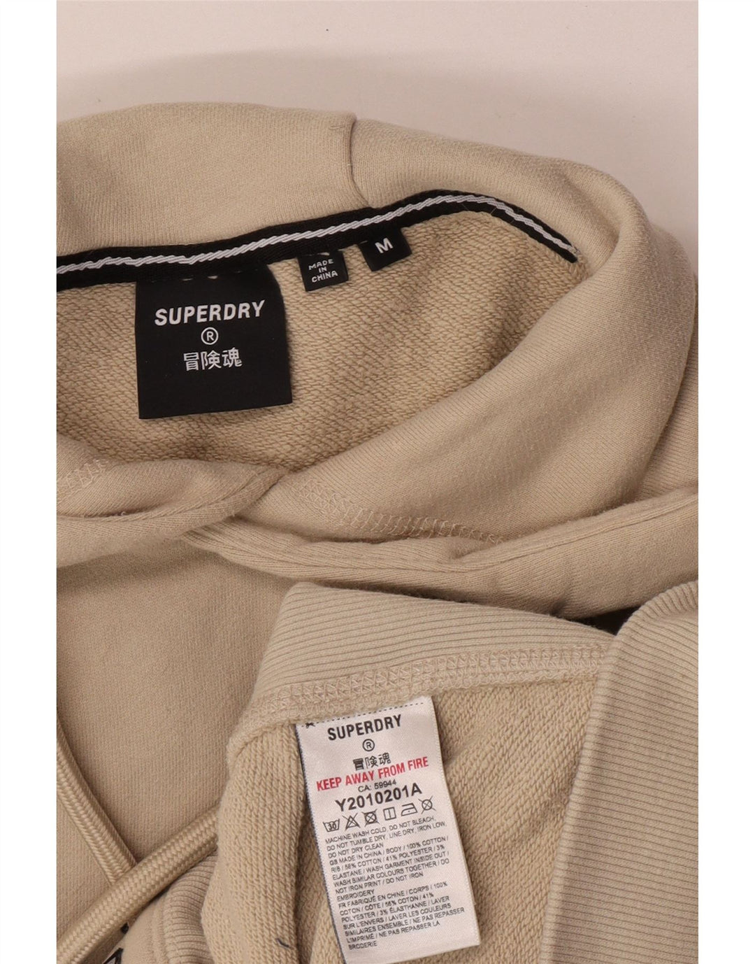 Superdry Herren-Kapuzenpullover aus mittelbeiger Baumwolle