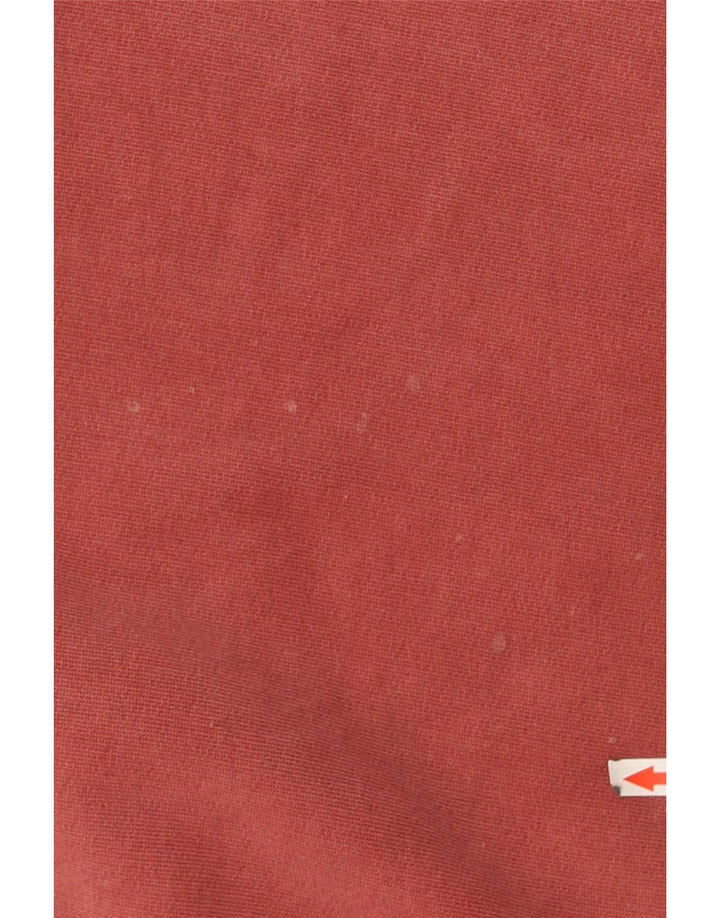 Gap Herren-Sweatshirt mit Reißverschluss, XL, rote Baumwolle