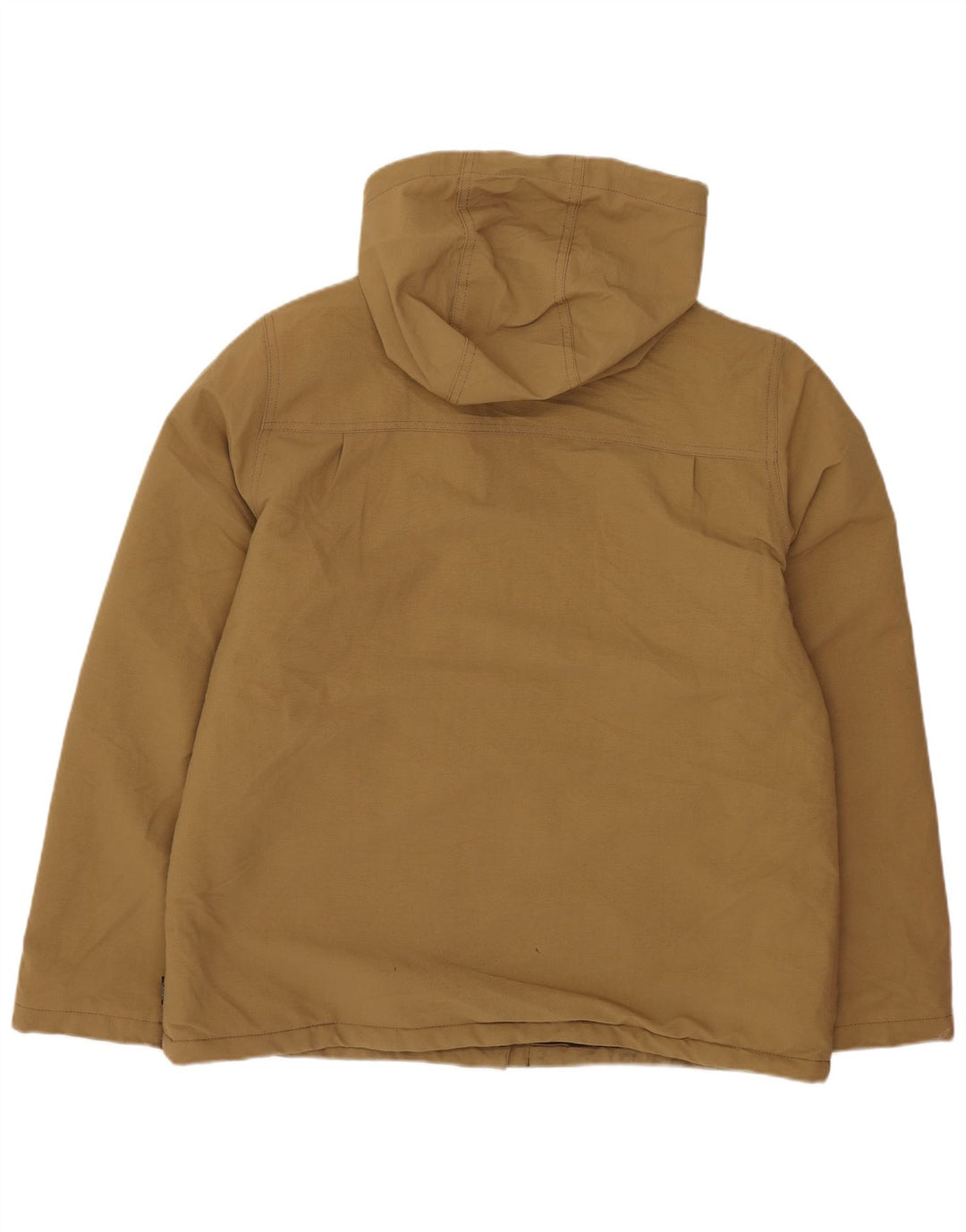 Vans Damen-Oversize-Utility-Jacke mit Kapuze, UK 10, Small, braunes Nylon