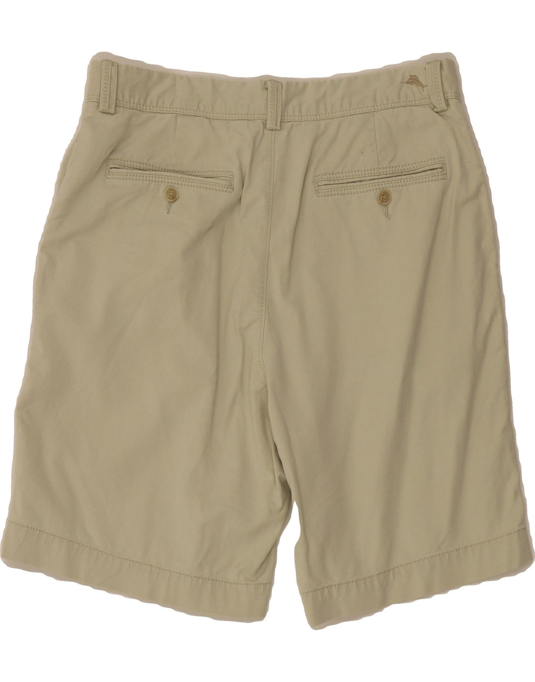 TOMMY BAHAMA Mens Chino Shorts W33 Medium Green Cotton Vintage Tommy Bahama and Second-Hand Tommy Bahama from Messina Hembry 