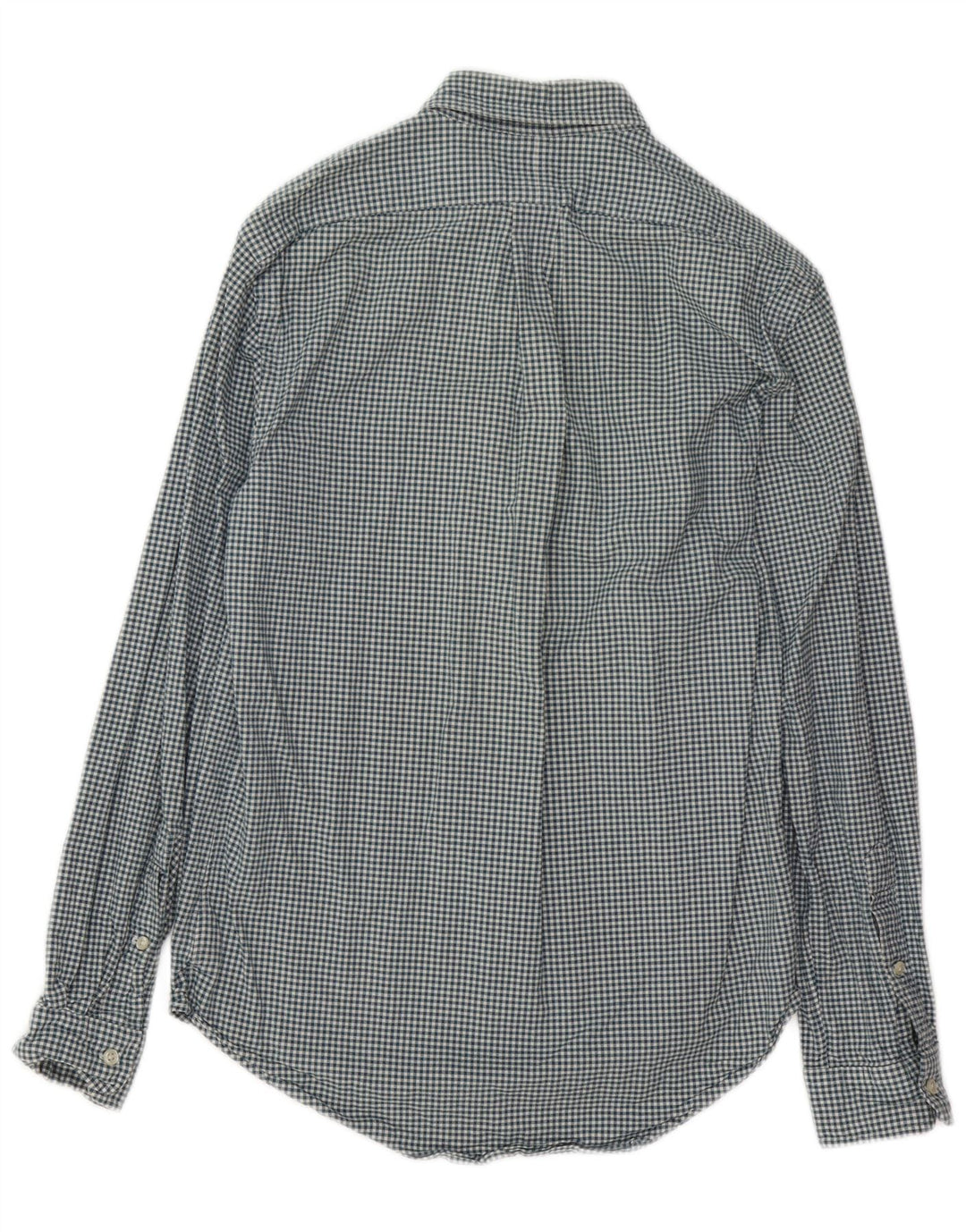POLO RALPH LAUREN Herren-Stretch-Oxford-Flanellhemd Mittelblauer Gingham
