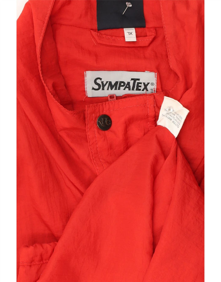 Sympatex Herren Loose Fit Bomberjacke UK 42 XL Rot Polyamid