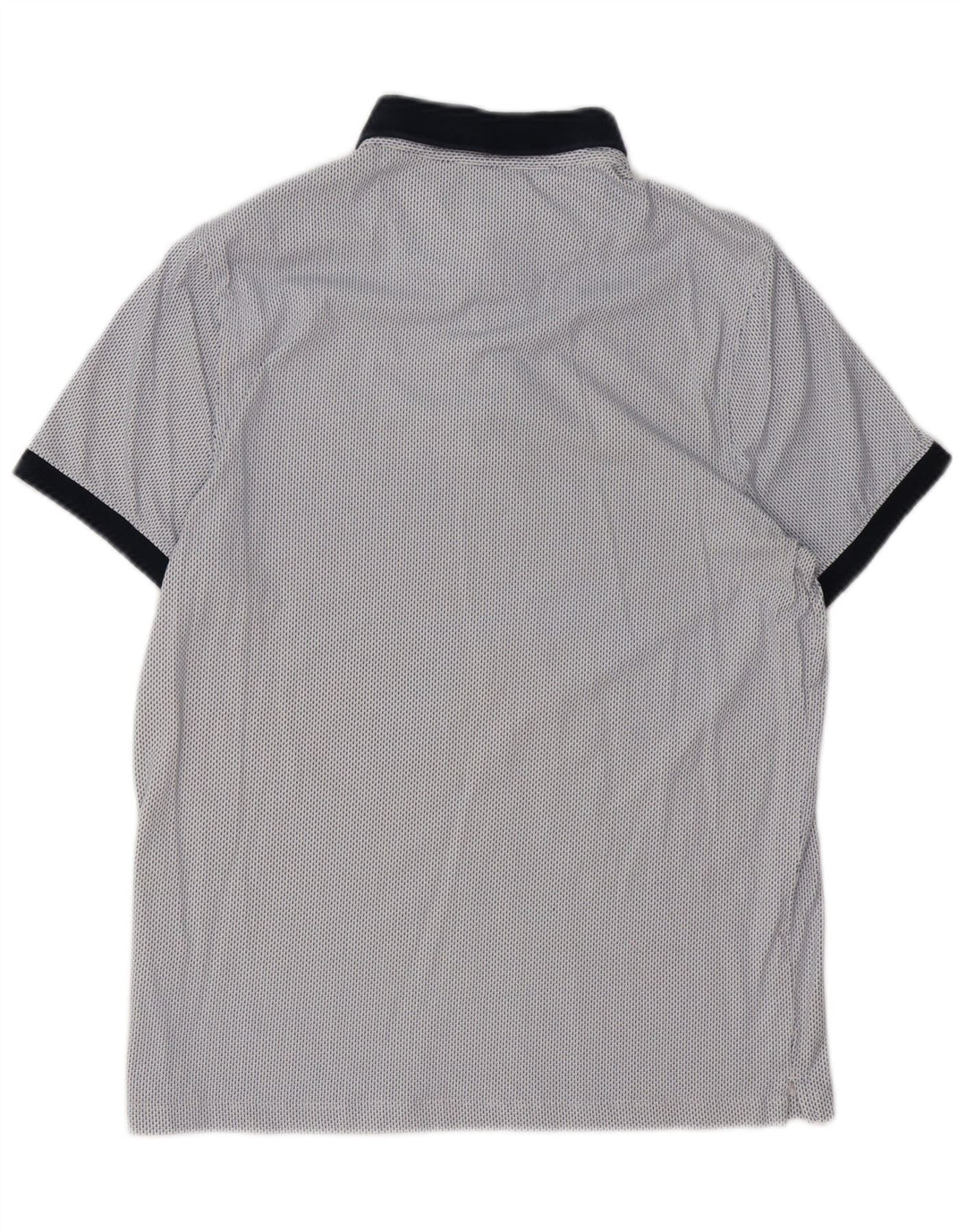 Michael Kors Herren-Poloshirt, klein, blau gepunktete Baumwolle