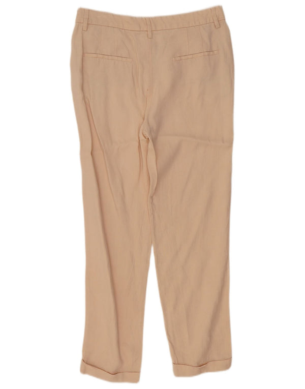 Massimo Dutti Damen gerade Chinohose EU 40 Medium W30 L28 Beige