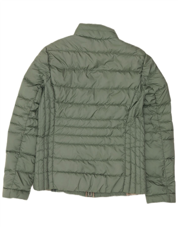 S.Oliver Damen Wattierte Jacke UK 12 Mittelgrünes Polyester