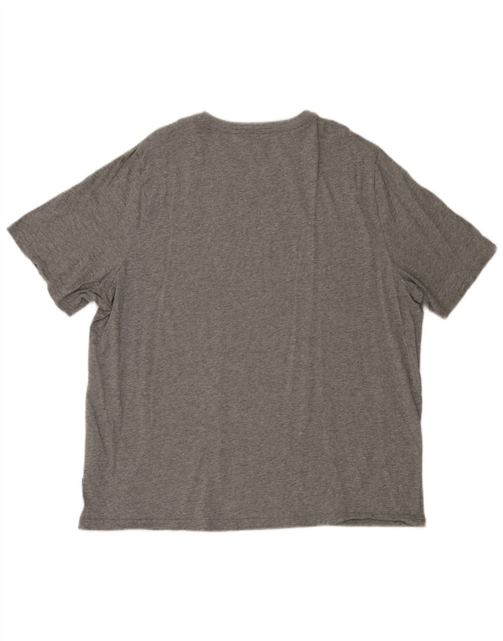 Puma Herren Grafik T-Shirt Top 2XL Grau Baumwolle