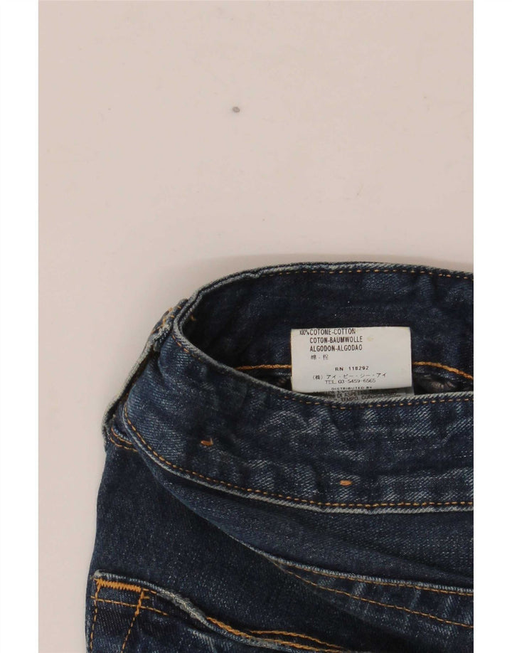 Replay Damen Jeansshorts W24 XS Blaue Baumwolle