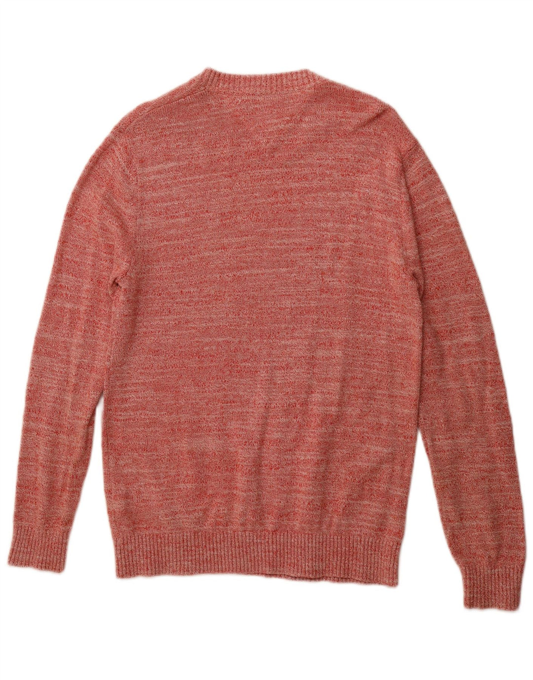 TOMMY HILFIGER Womens Oversized Crew Neck Jumper Sweater UK 10 Small Red