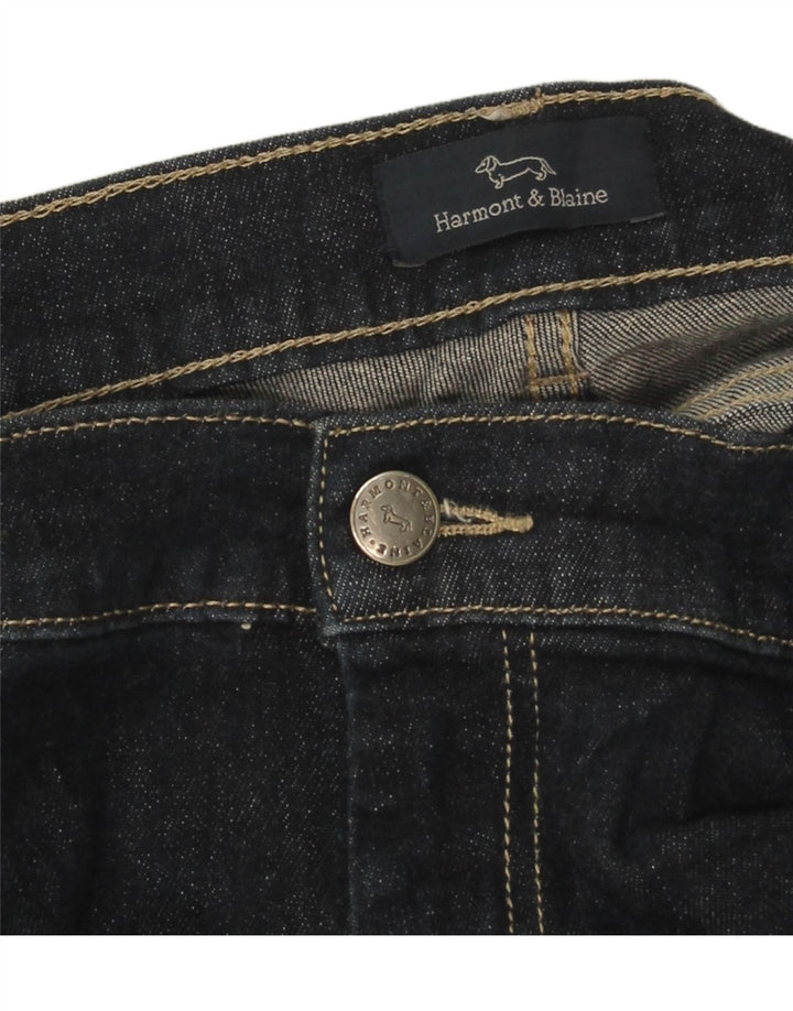 Harmont & Blaine Herren Tapered Jeans W44 L27 Marineblau