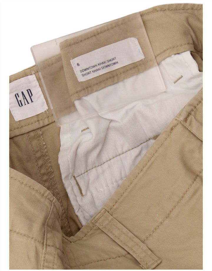 GAP Damen Chino-Shorts US 6 Medium W28 Beige