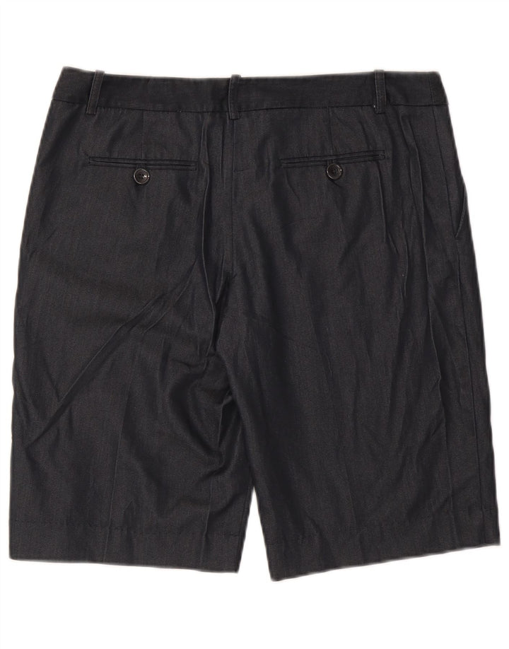 MOSSIMO Damen Chino-Shorts US 8 Medium W30 Schwarze Baumwolle